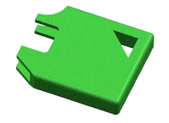 JJ6668-U盘盖注塑模具设计【含UG三维图】