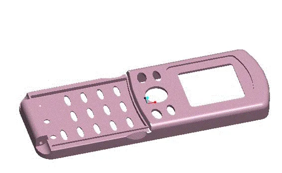 JJ6821-手机面板注塑模具设计【含UG三维图】