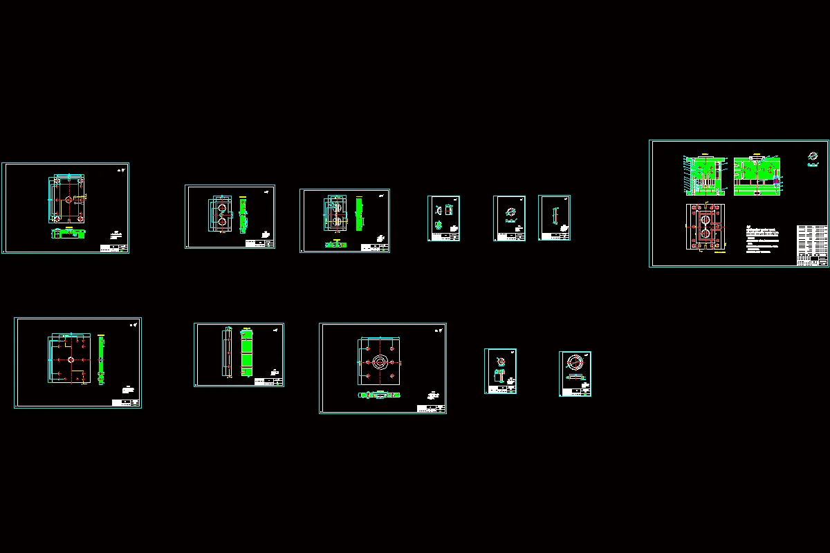 全部CAD图纸 12张