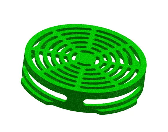 JJ6886-FS1500茶滤网注塑模具设计及数控编程【含UG三维图】