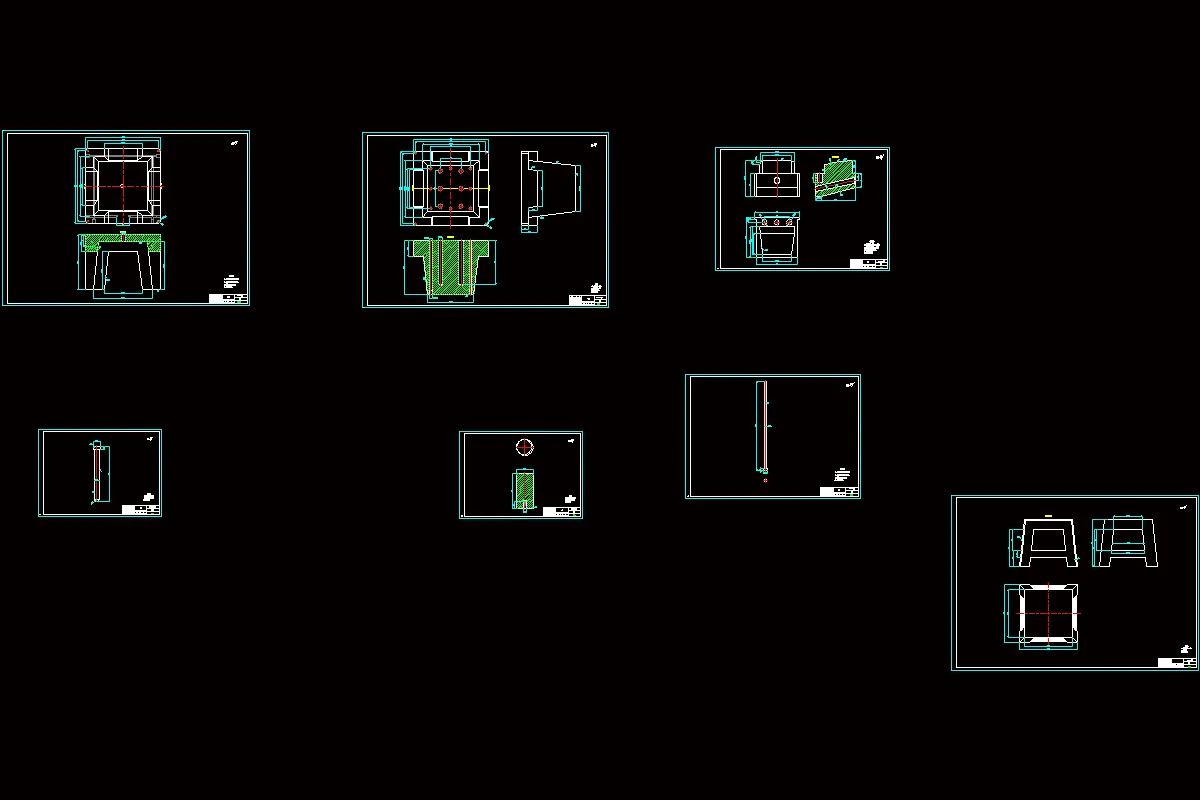 模具零件图 7张