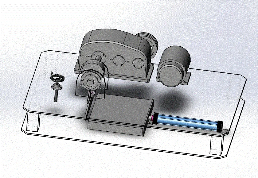 JJ6903-小型剪纸机设计[切纸机]【含SW三维图】