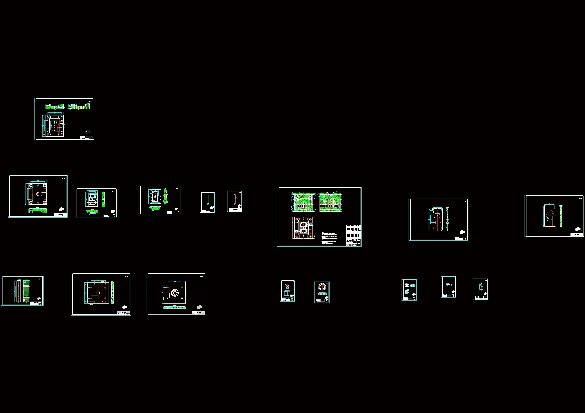全部cad图纸 17张