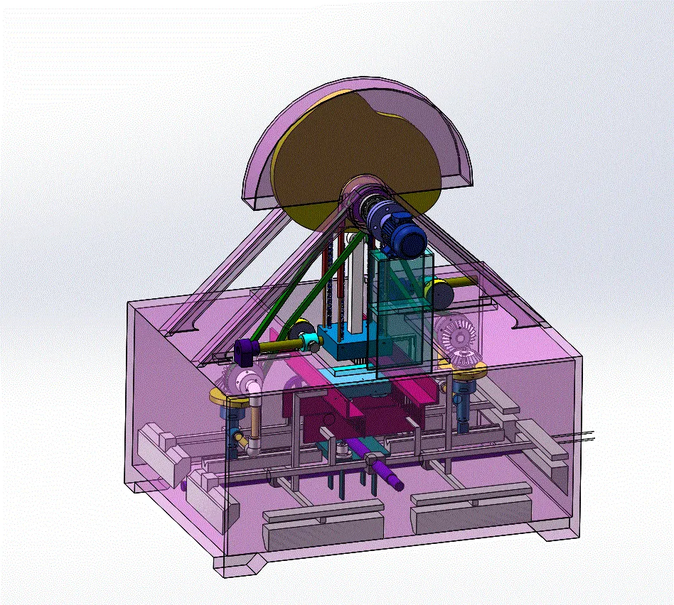 JJ7165-纸盒机设计-纸箱机设计、纸盒成型机设计【含SW三维图】