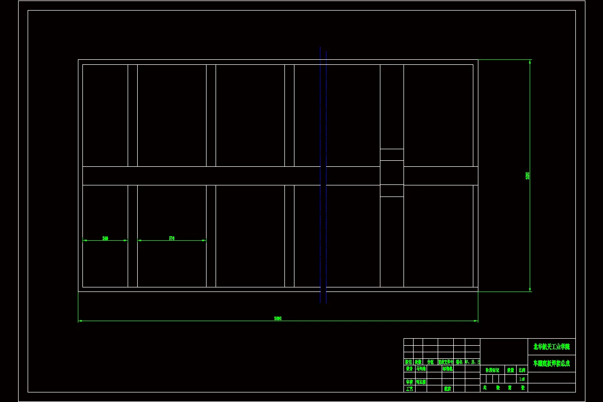 车厢底板底板图