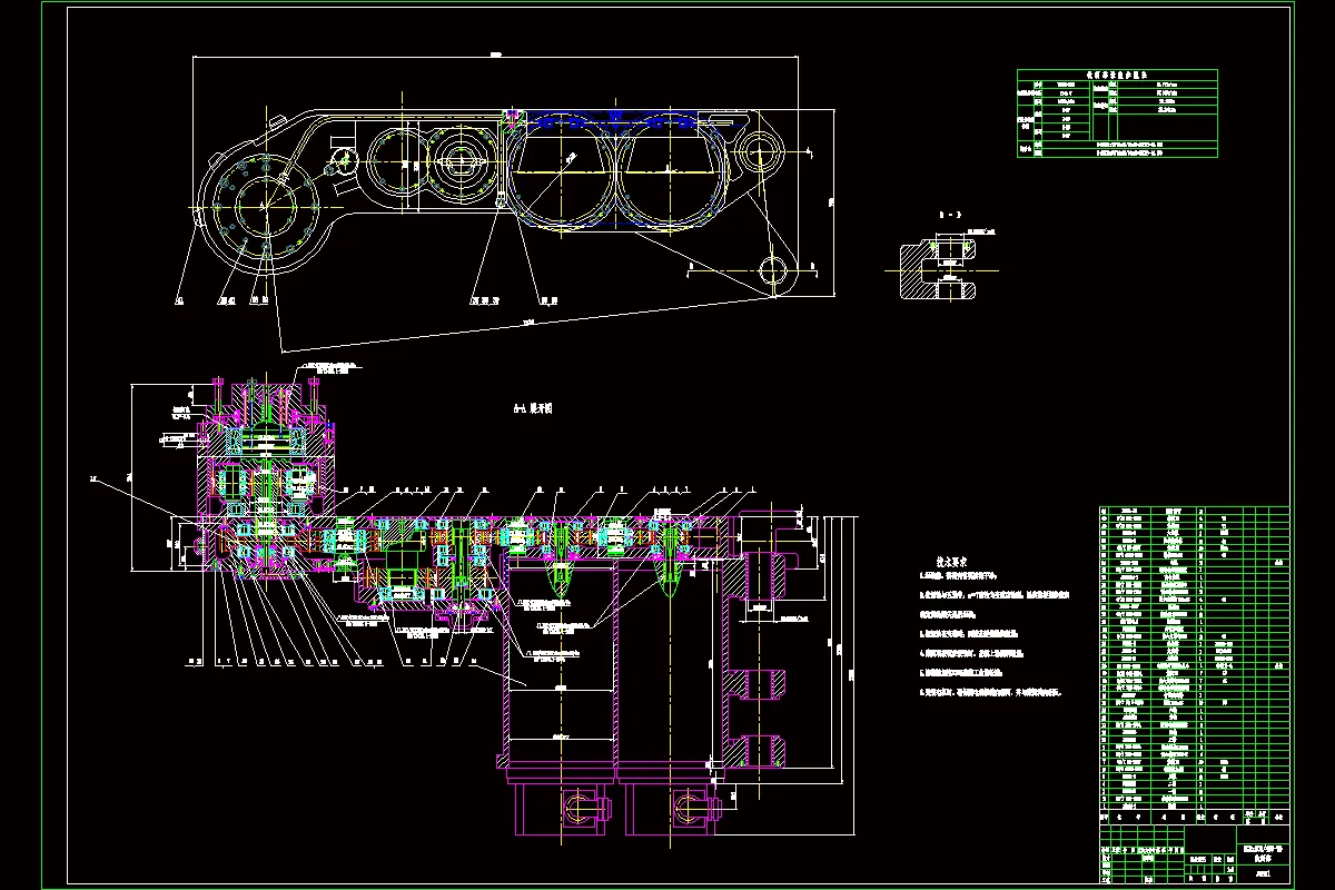 JJ7291-MG2x100460-WD型采煤机截割部结构设计