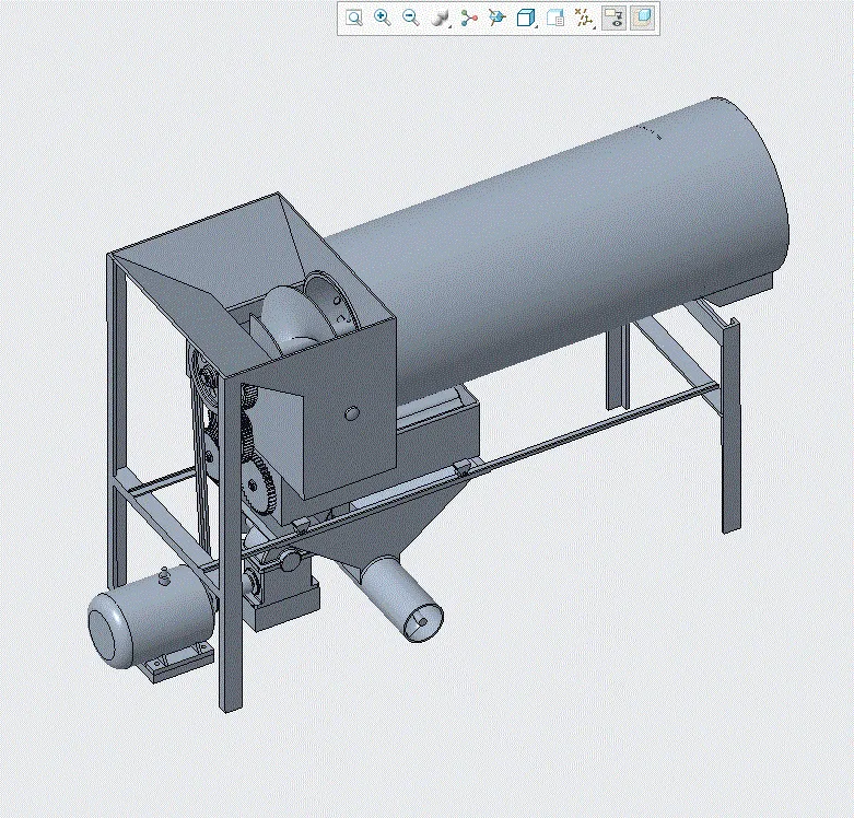 JJ7304-小型葡萄除梗破碎机的设计【含Proe三维图】