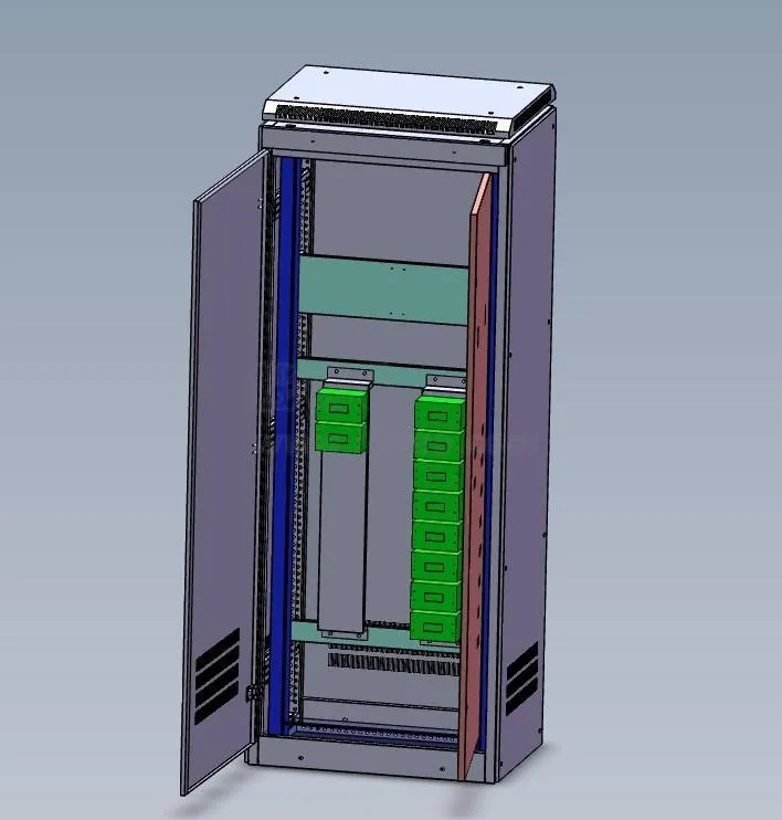 JJ7332-低压开关柜磁场测量和柜体设计【含SW三维图】