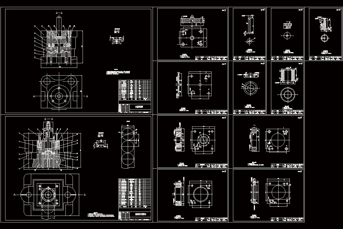 全部CAD图纸 13张