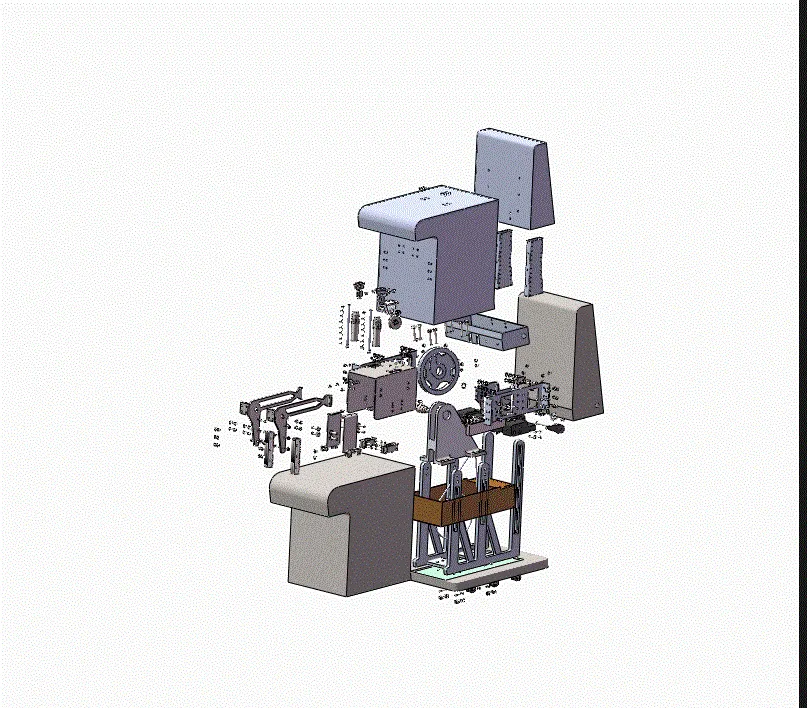 JJ7551-靠背自动升降式座椅设计【含SW三维图】