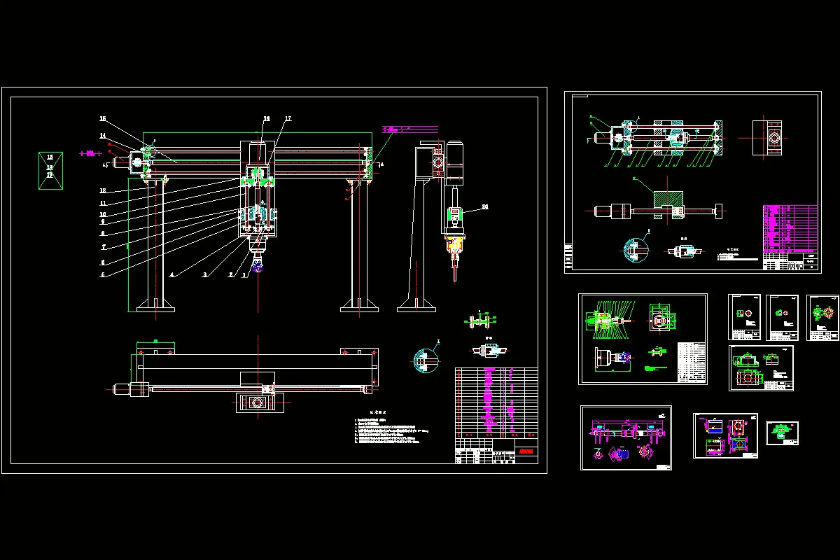 全部CAD图纸 10张