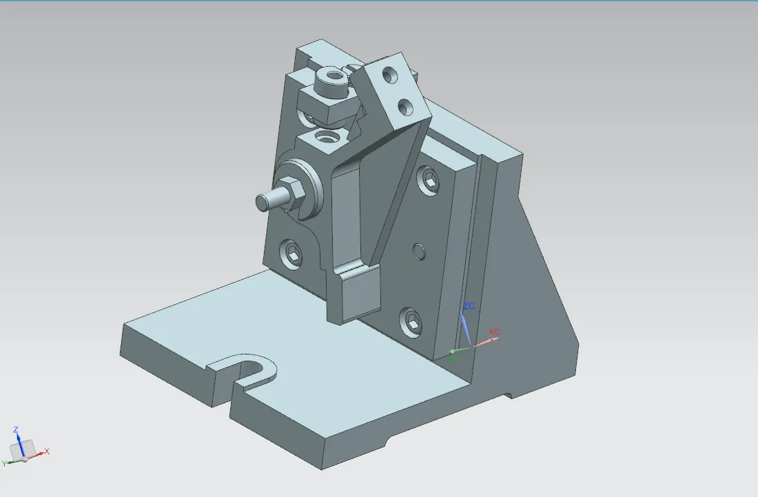 K1220-CA6140车床杠杆[831009]工艺及钻M8螺纹孔夹具设计[含UG三维图]
