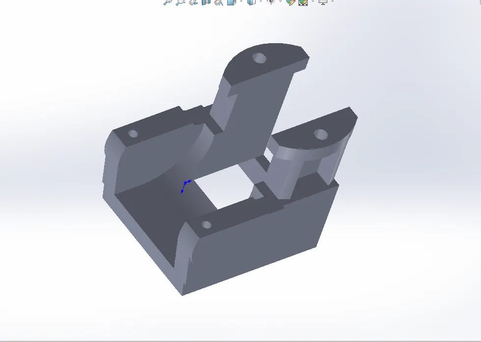 P422-拉杆弹簧座加工工艺及粗铣2×φ14孔端面夹具设计[含SW三维图]