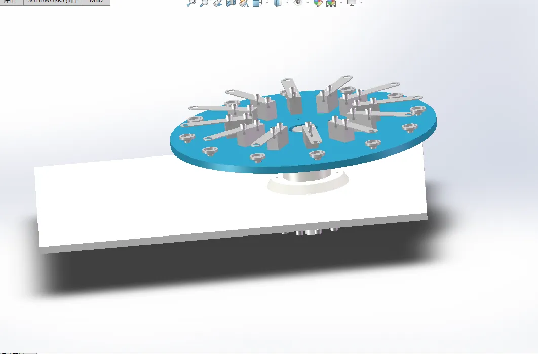 分度间歇装置SW三维图