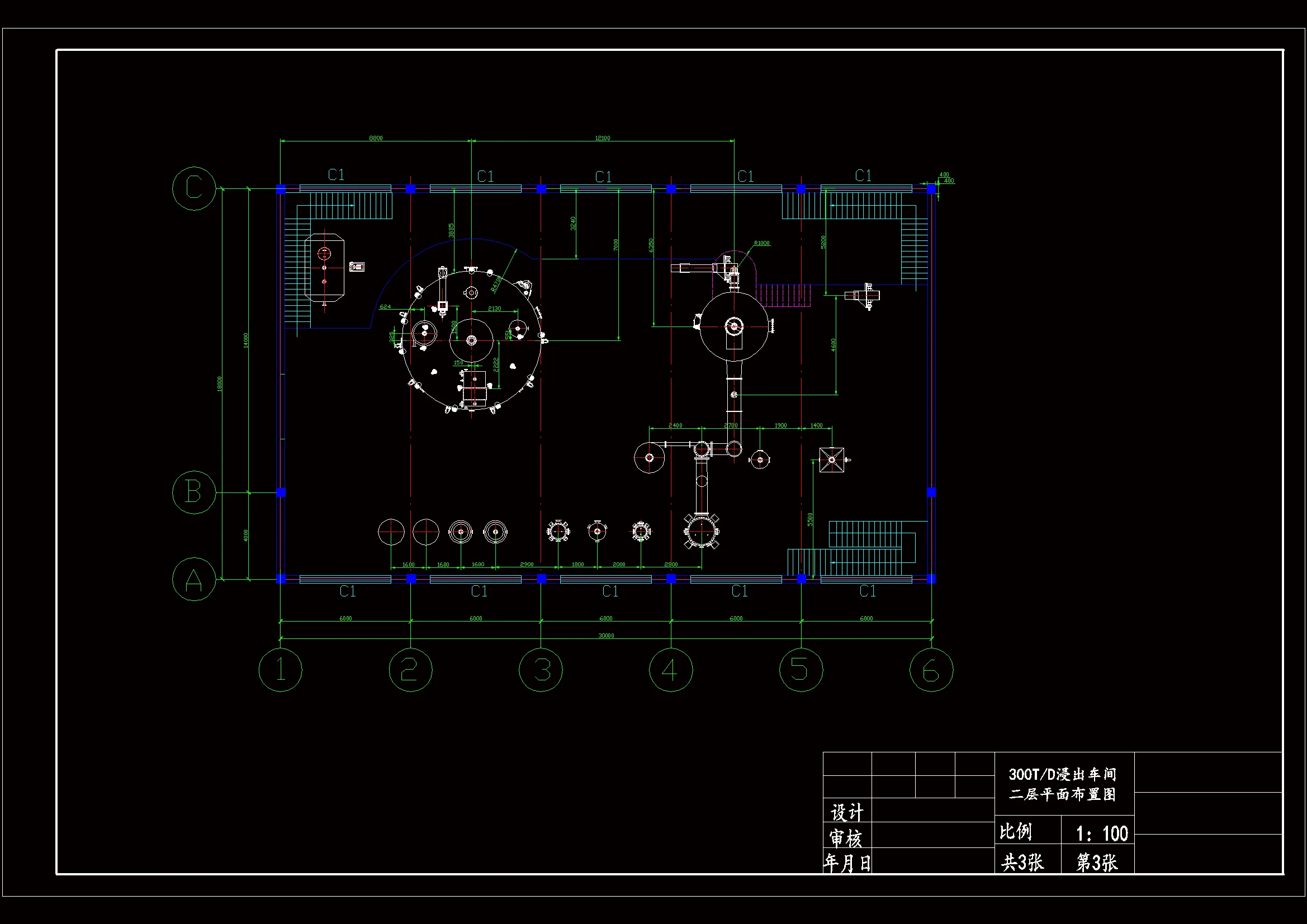 车间二层平面布置图