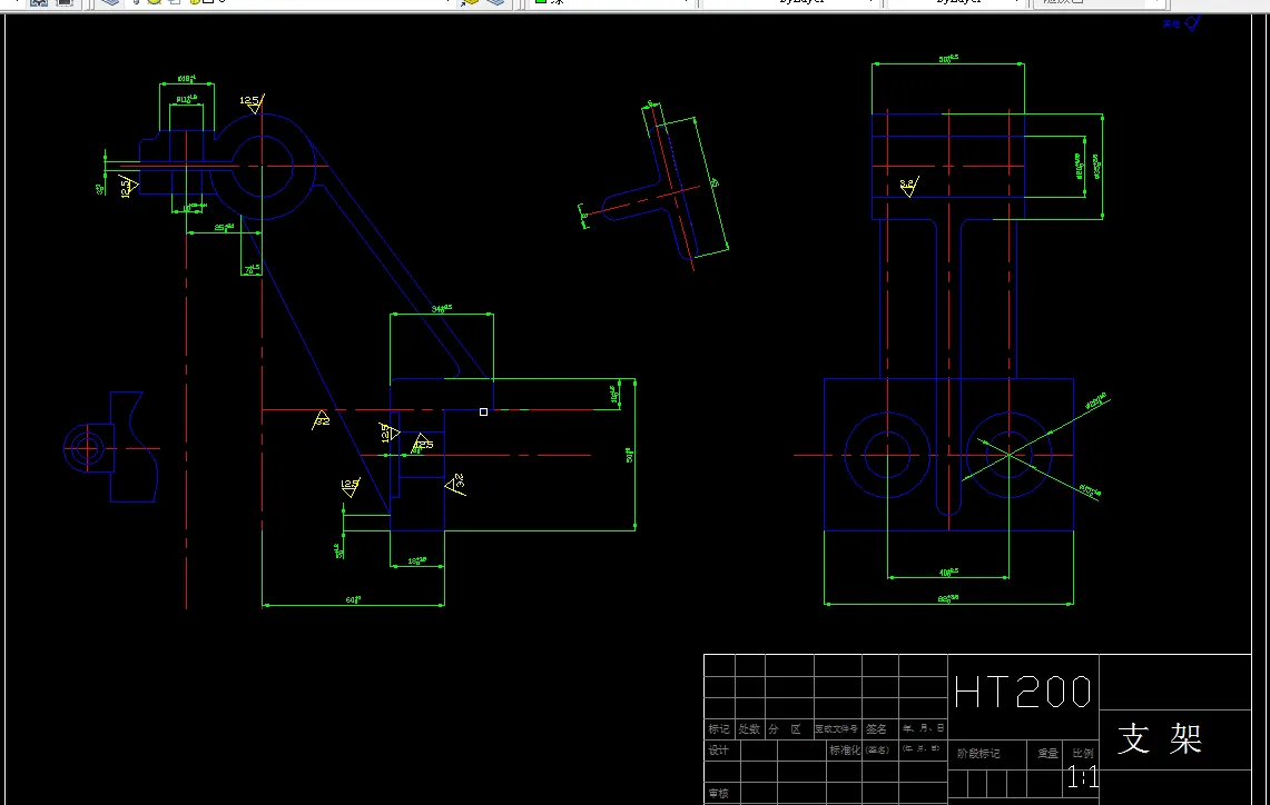 K1387-支架加工工艺规程及铣宽3槽夹具设计