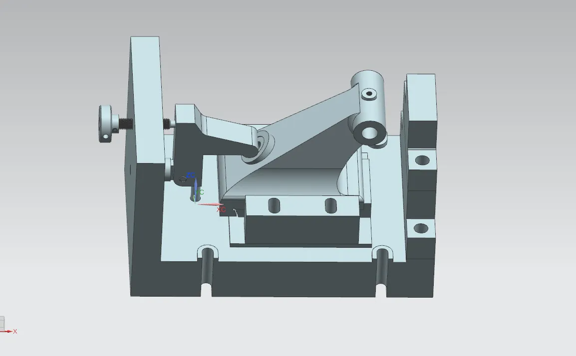 K1455-尾座体加工工艺及铣φ35两端面夹具设计[含UG三维图]