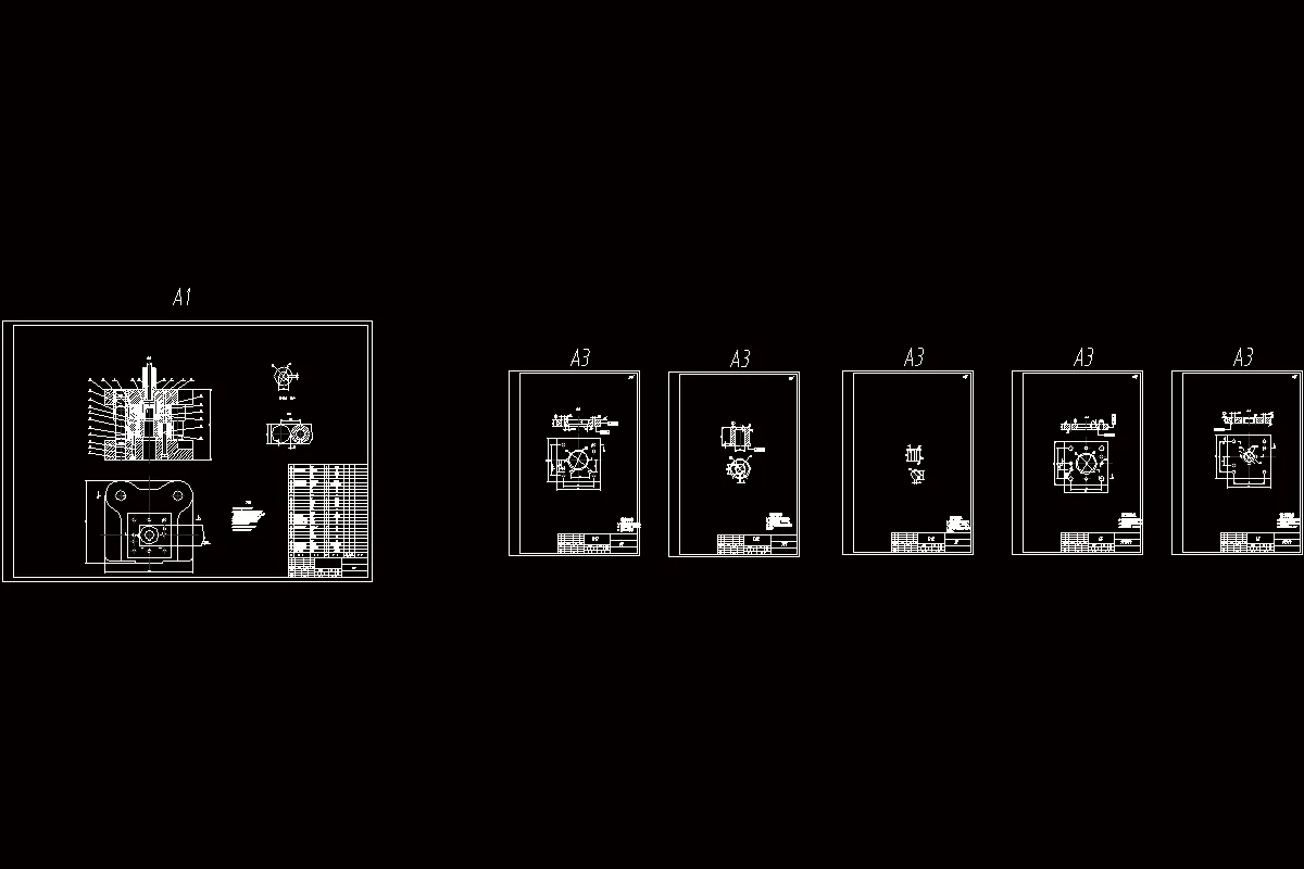 全部CAD图纸 6张