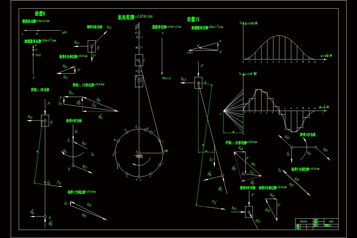 JJ8118-四冲程内燃机设计（位置6及15）