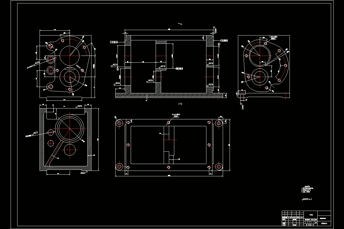 JJ8170-拖拉机变速箱体工艺及镗孔与钻孔夹具设计[含Creo三维图]