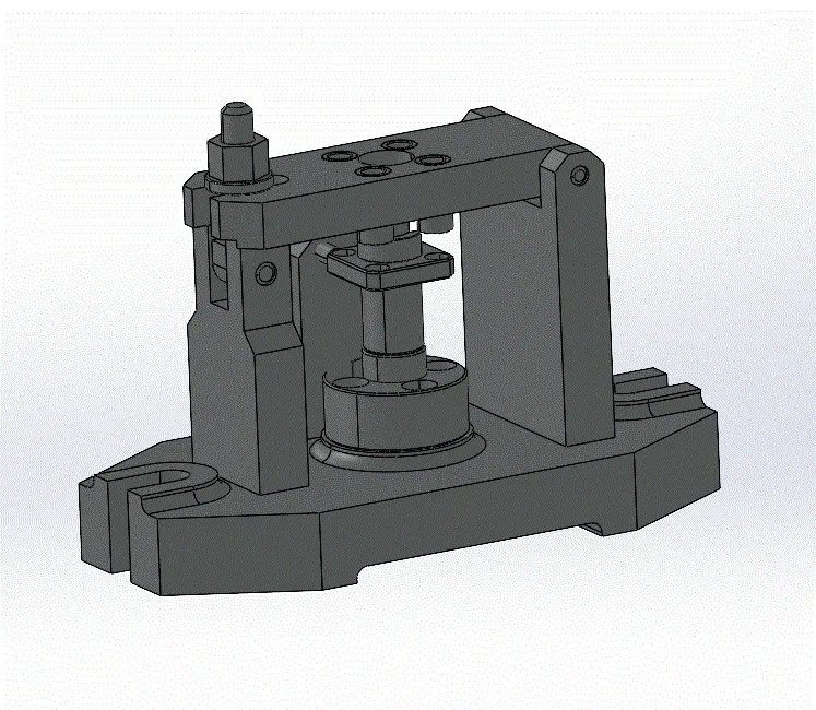 3D钻夹具装配图