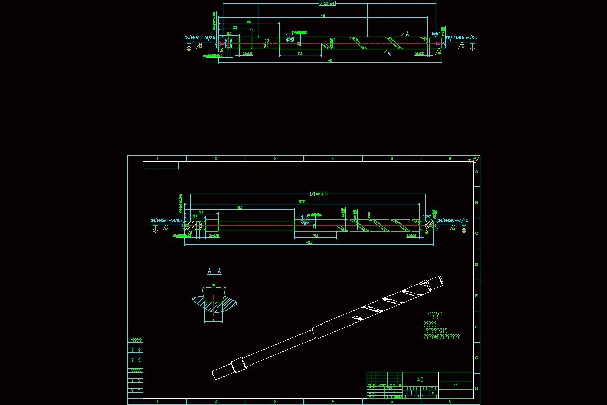 JJ8300-互锁用螺杆加工工艺及夹具设计[含Proe三维图]