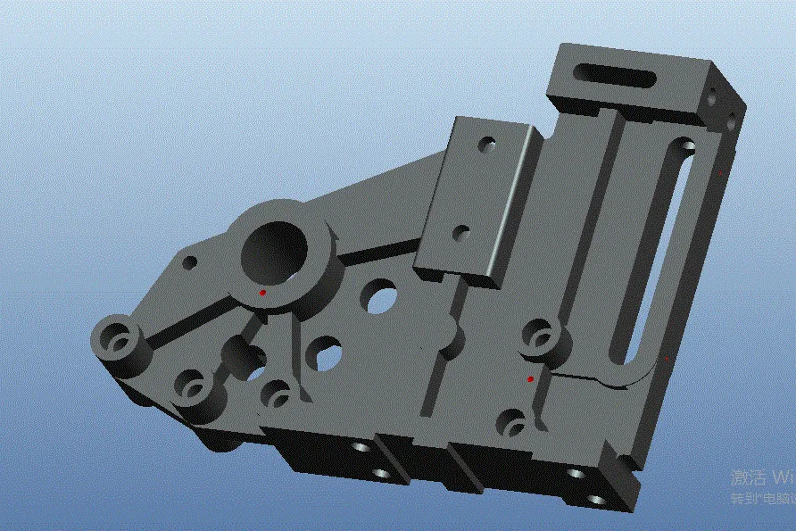 JJ8304-张力摇臂支座加工工艺及夹具设计[含Proe三维图]