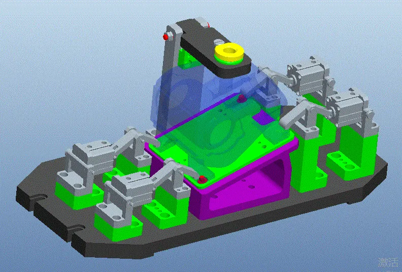 JJ8345-曲轴箱体加工工艺及钻床夹具设计[含Proe三维图]