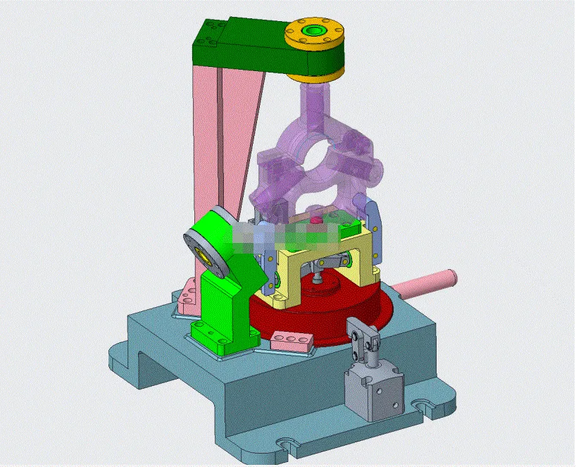 JJ8365-中心架加工工艺及镗3-φ35mm内孔夹具设计[含Creo三维图]