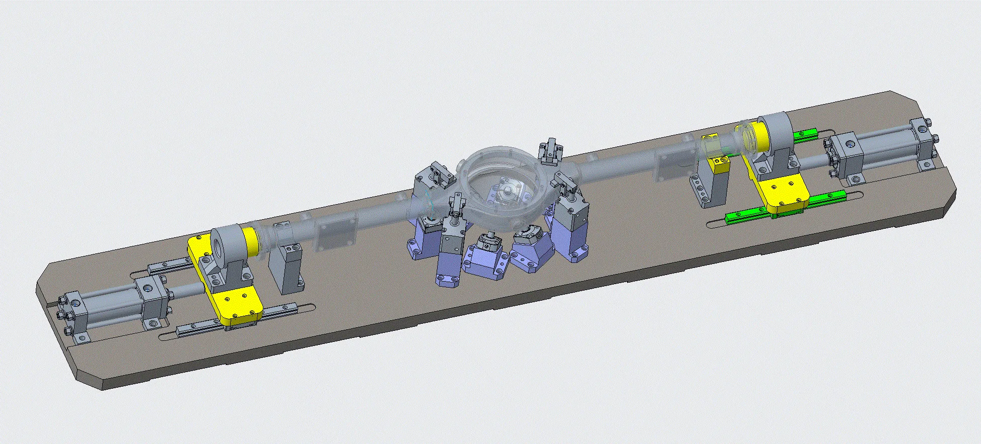 Z2062-桥壳立式加工中心夹具结构设计[含Creo三维图]
