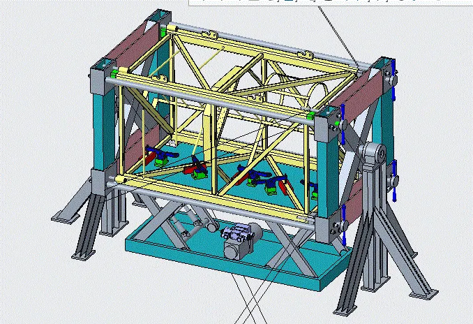 Z1531-塔机标准节自定位旋转焊接工装设计[含Creo三维图]