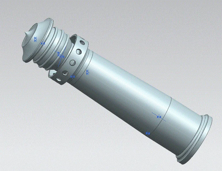 JJ7933-灯塔零件车削配合的数控工艺分析[含UG三维图]