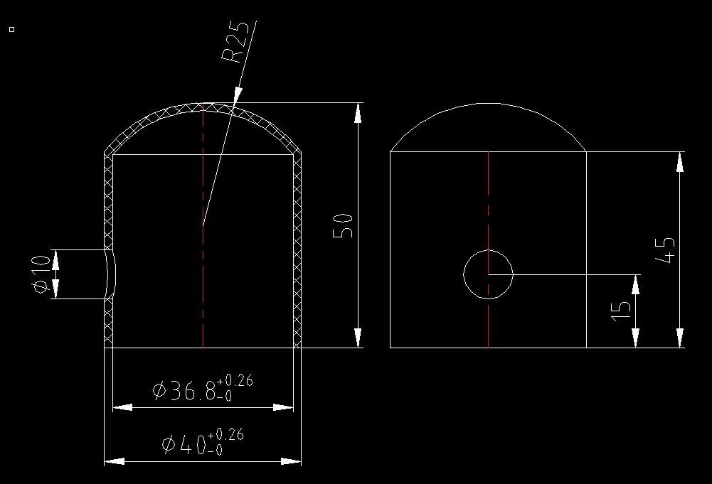 JJ7954-防护罩注塑模具设计【一模两腔点浇口】
