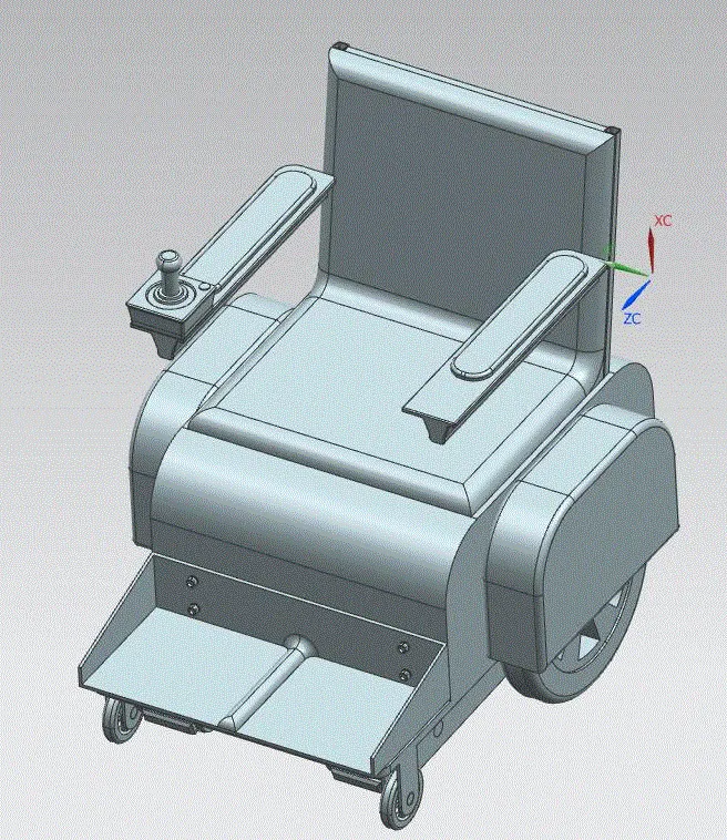 JJ8399-履带车轮组合式爬楼电动轮椅设计[含Catia三维图]