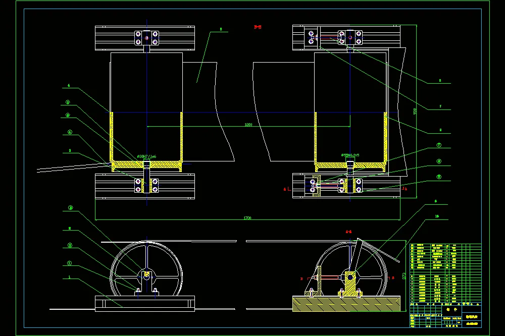输送装置装配图