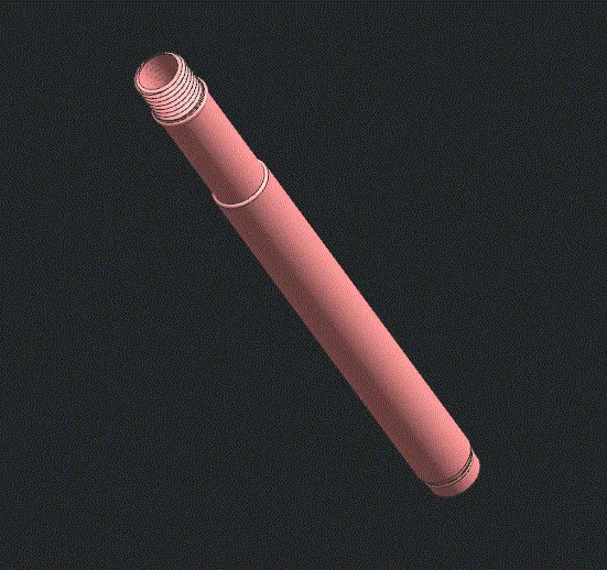 JJ8561-签字笔笔壳塑料模具设计【含UG三维图】