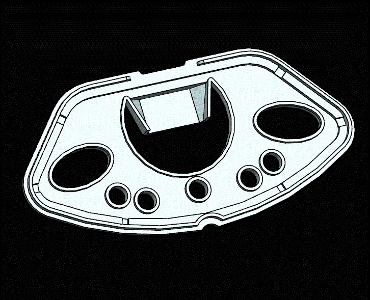 ZS1057-仪表盘注塑模具设计【含UG三维图】