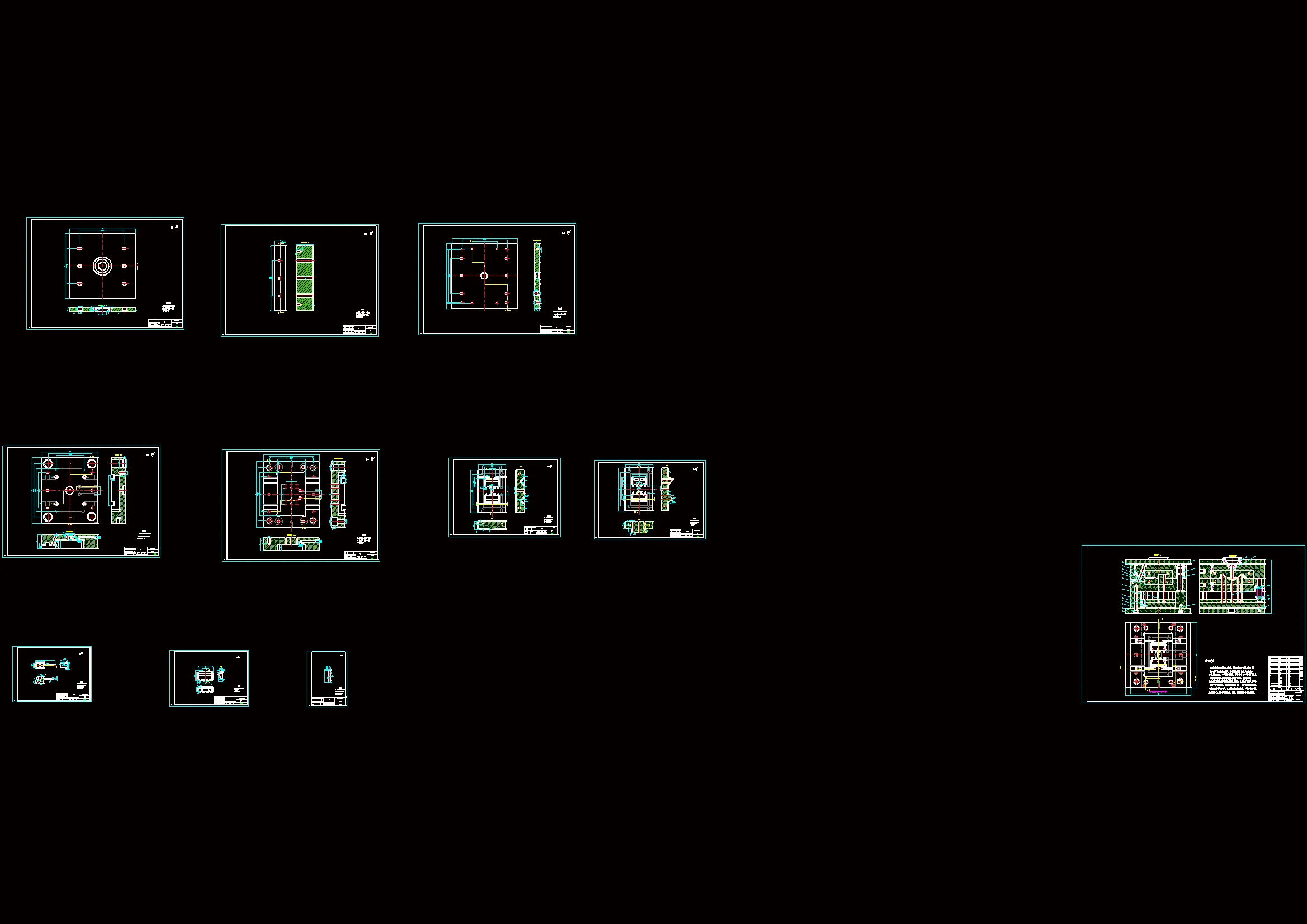 全部 CAD图纸 11张