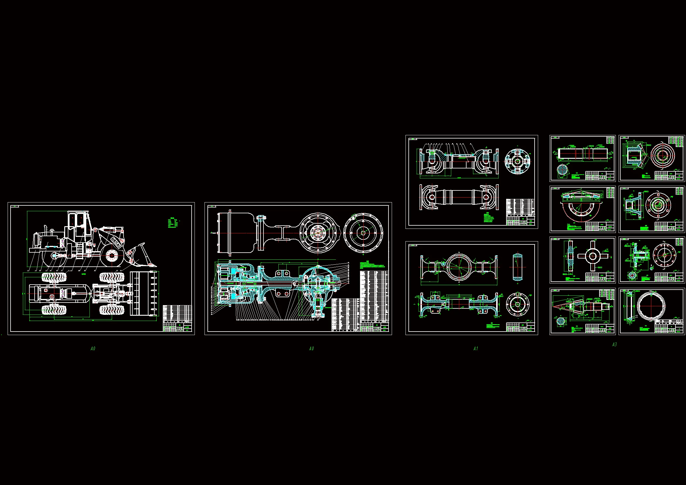 全部cad图纸 12张