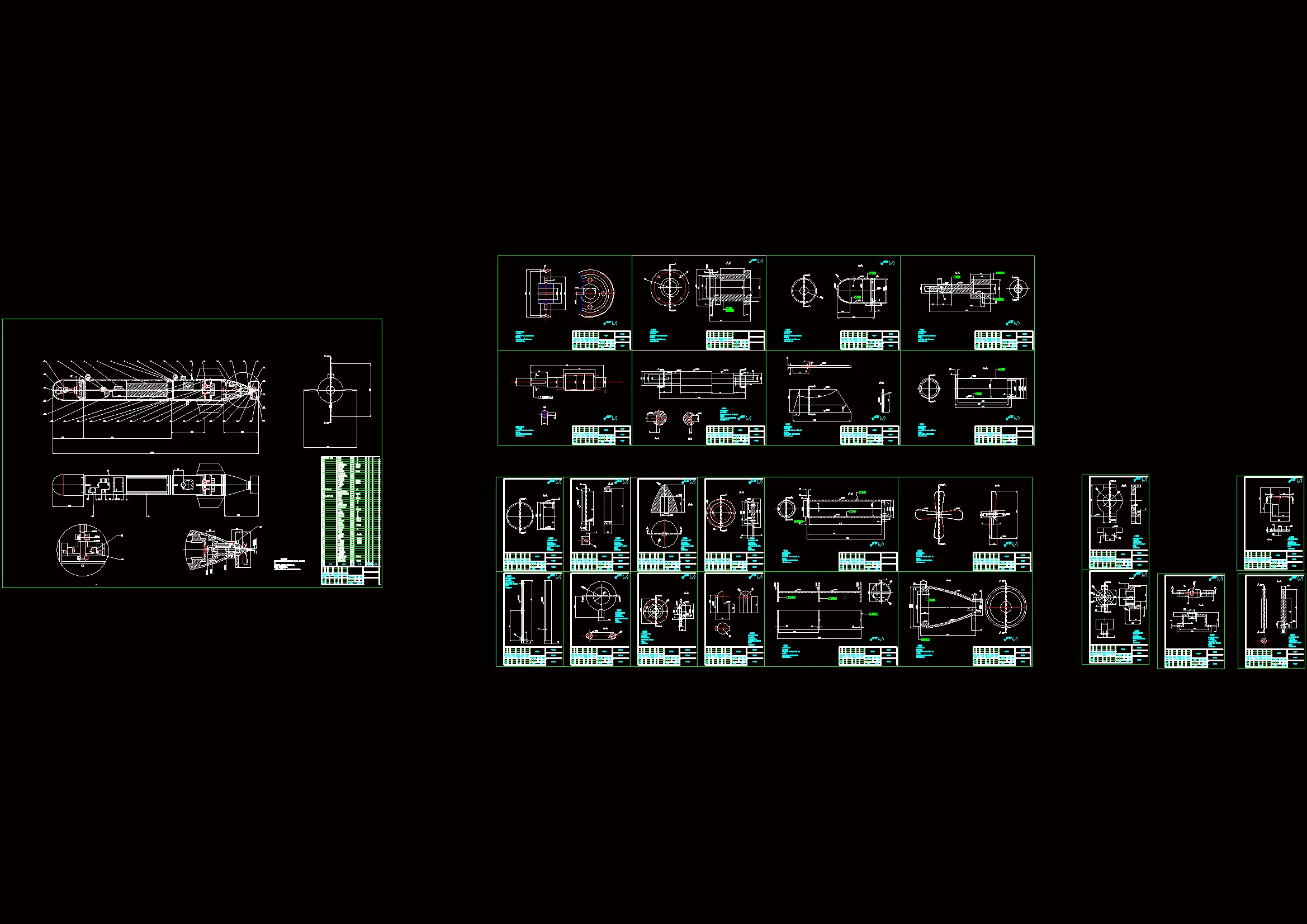 全部CAD图纸 32张