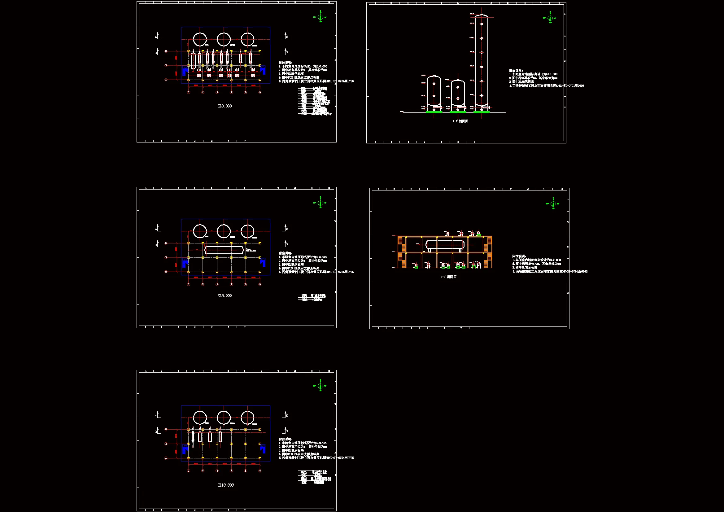 车间平立面布置图