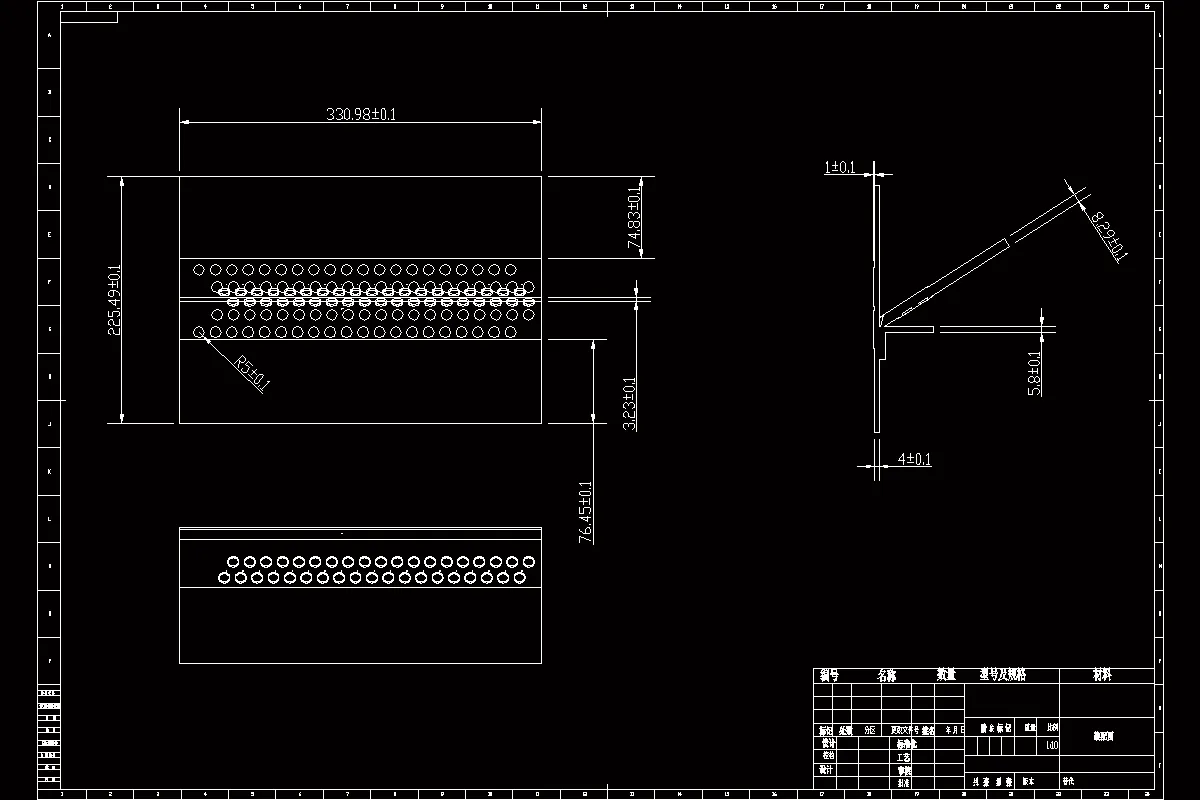 尾部气密框处的蒙皮拼接