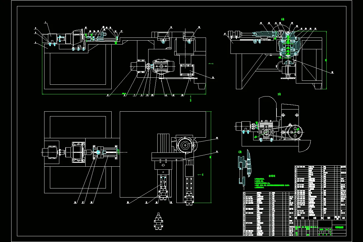 JJ8796-弯管机结构设计