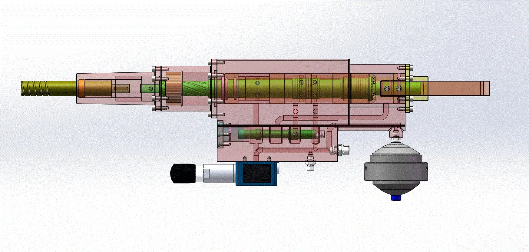 JJ8835-液压冲击装置设计-钻探冲击器[含SW三维图]