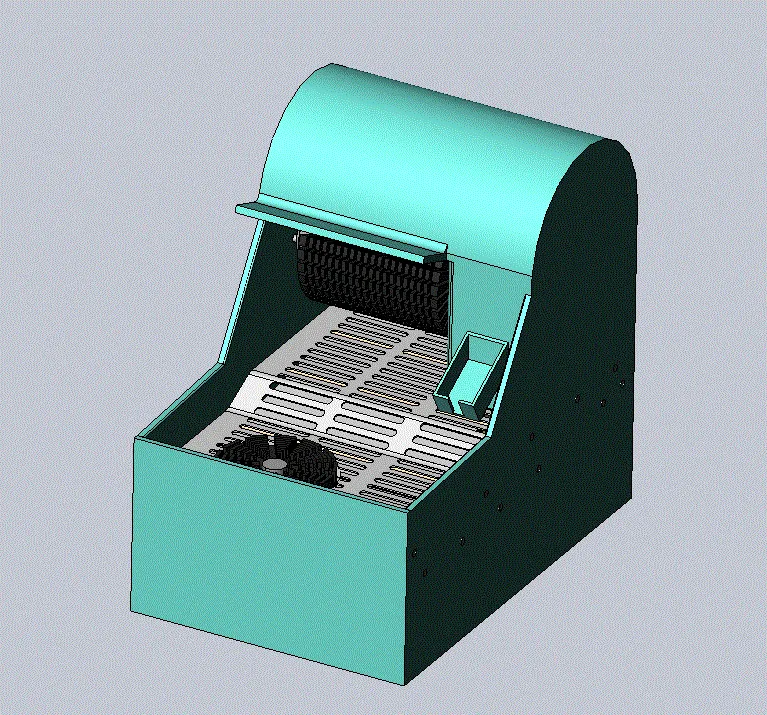 JJ8850-电动擦鞋机的设计[含SW三维图]