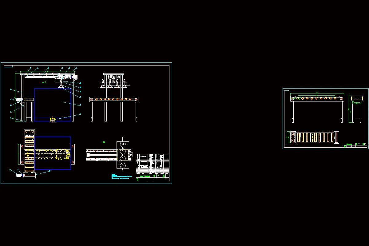 上料机构装配图