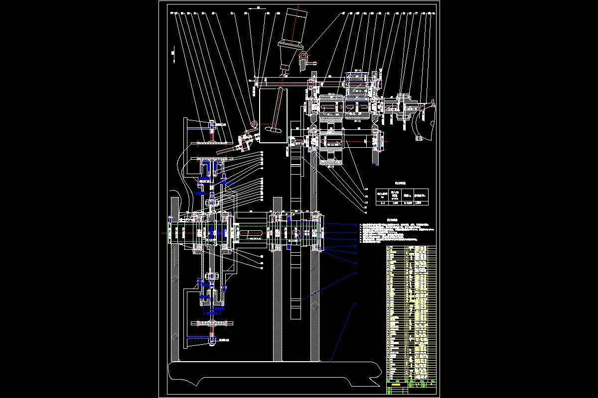 JJ8914-250×10多工位卧式压饼机设计
