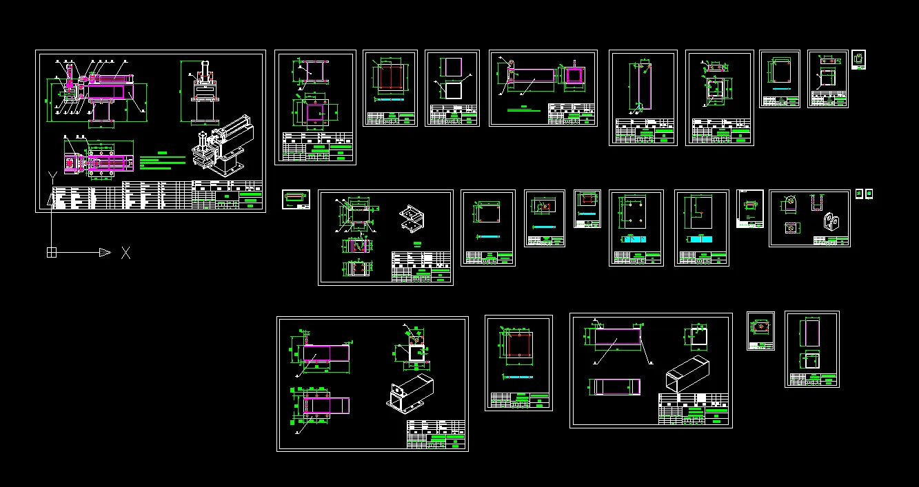 全部CAD图纸 26张