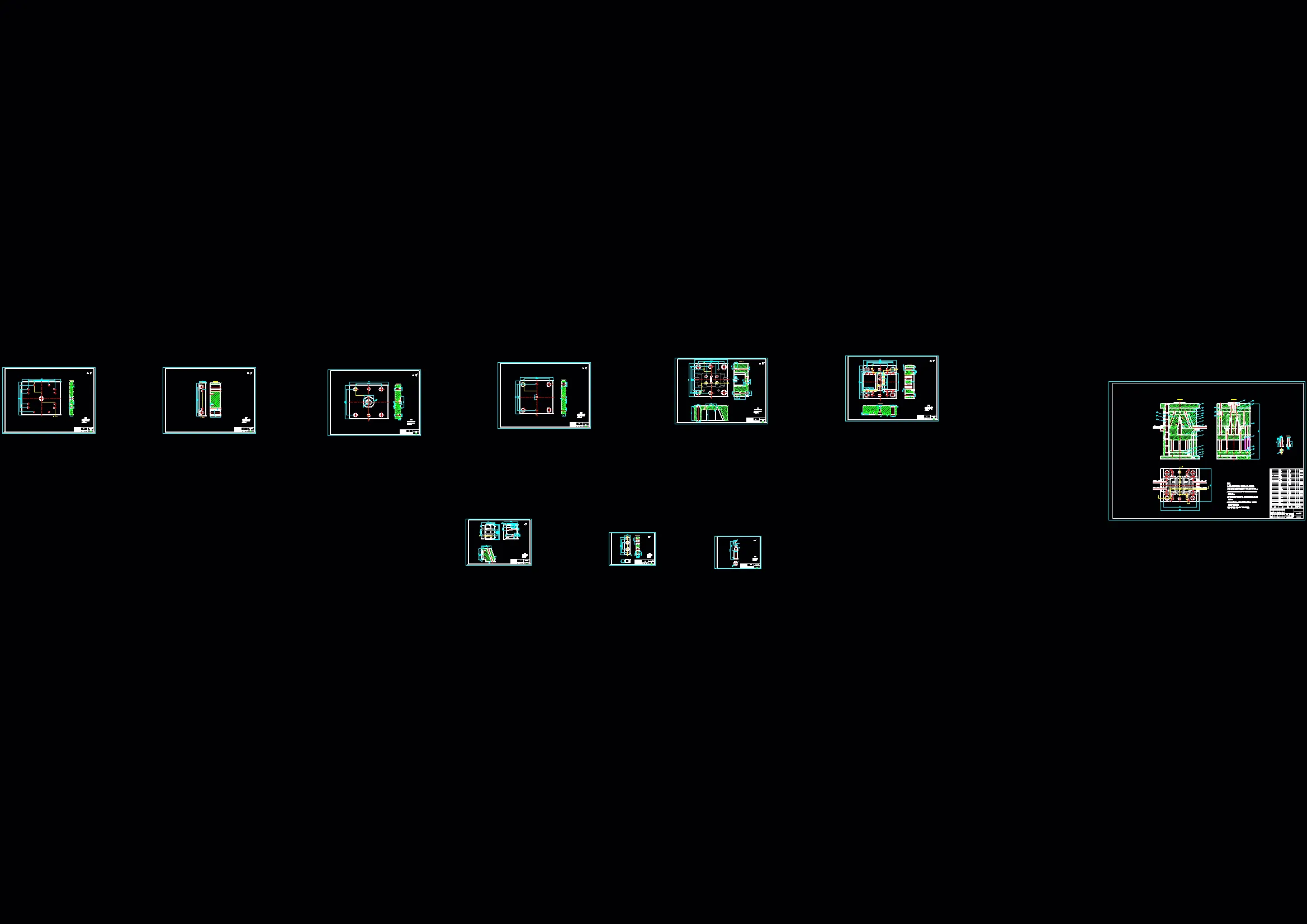 全部CAD图纸 10张