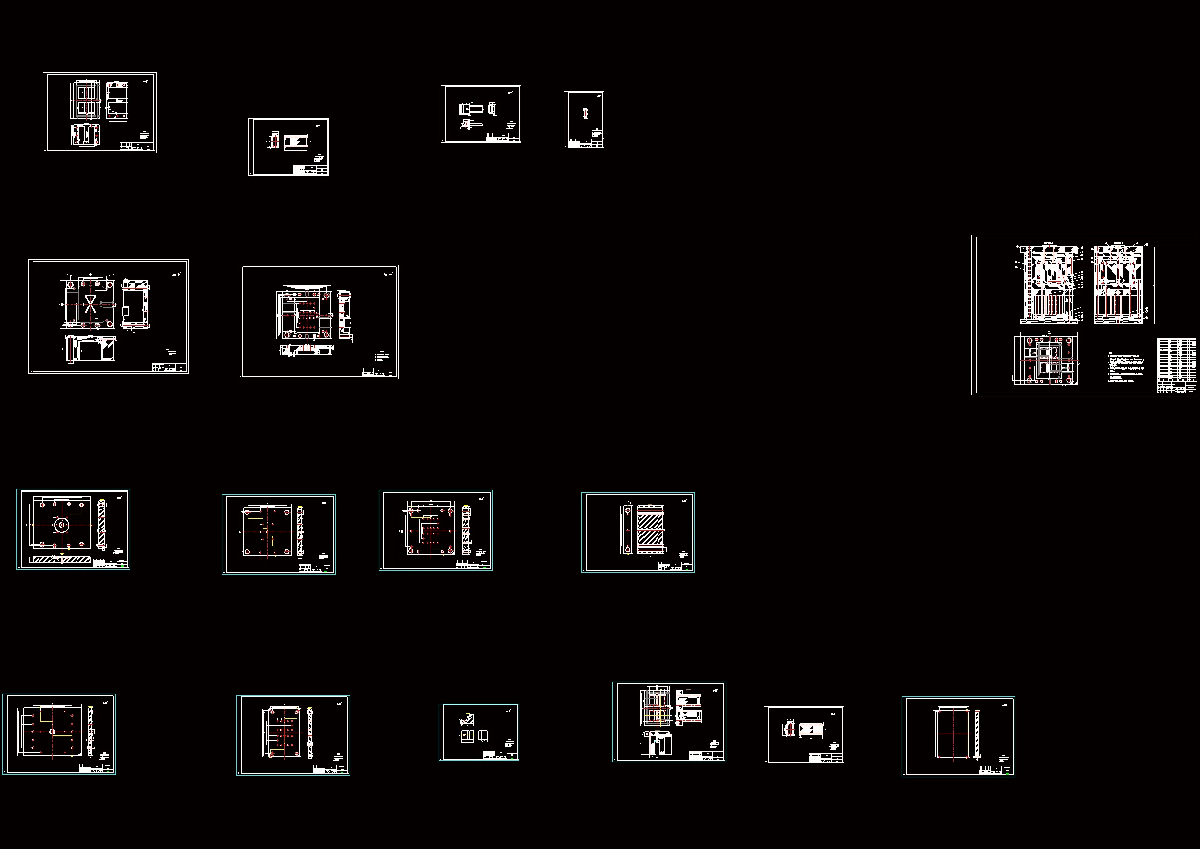 全部CAD图纸 17张